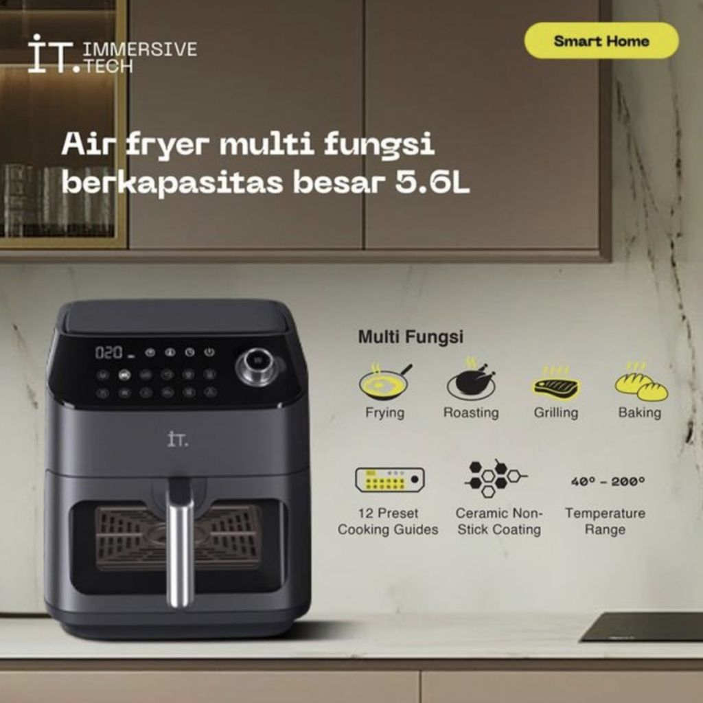 IT Smart Air Fryer B02 5,6lt