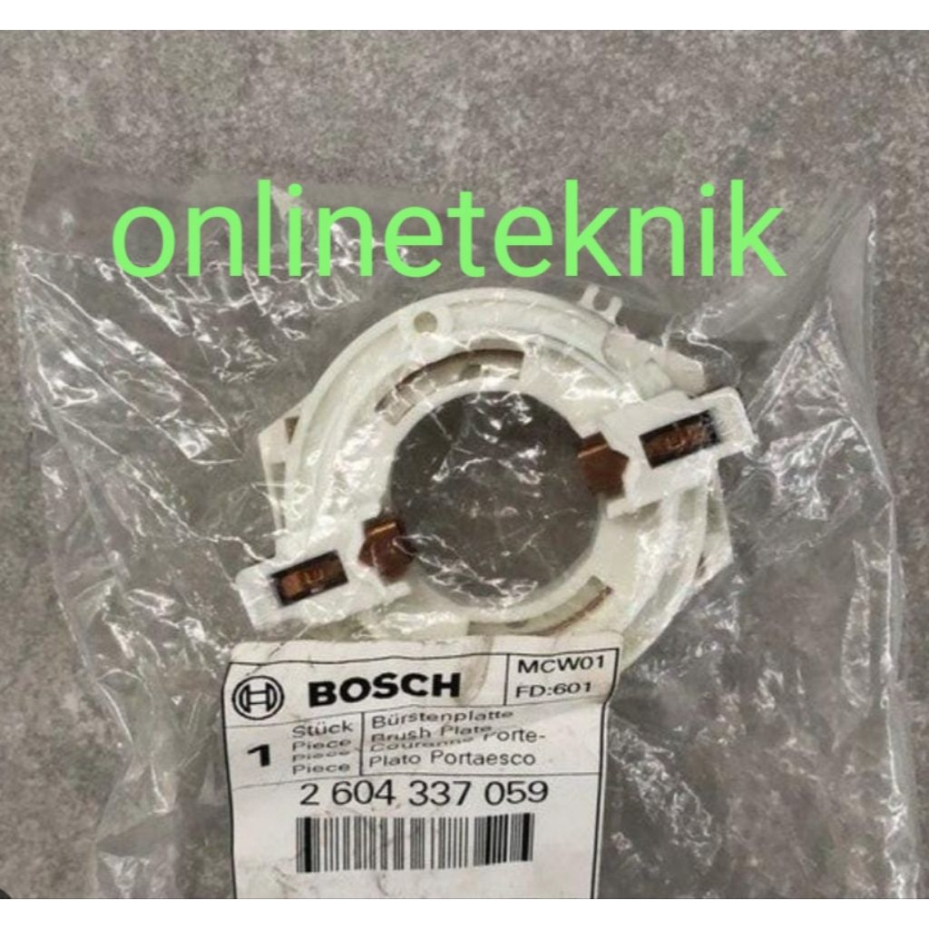 BRUSH HOLDER GSB16RE OLD UNTUK MESIN BOR BOSCH TYPE GSB16RE OLD