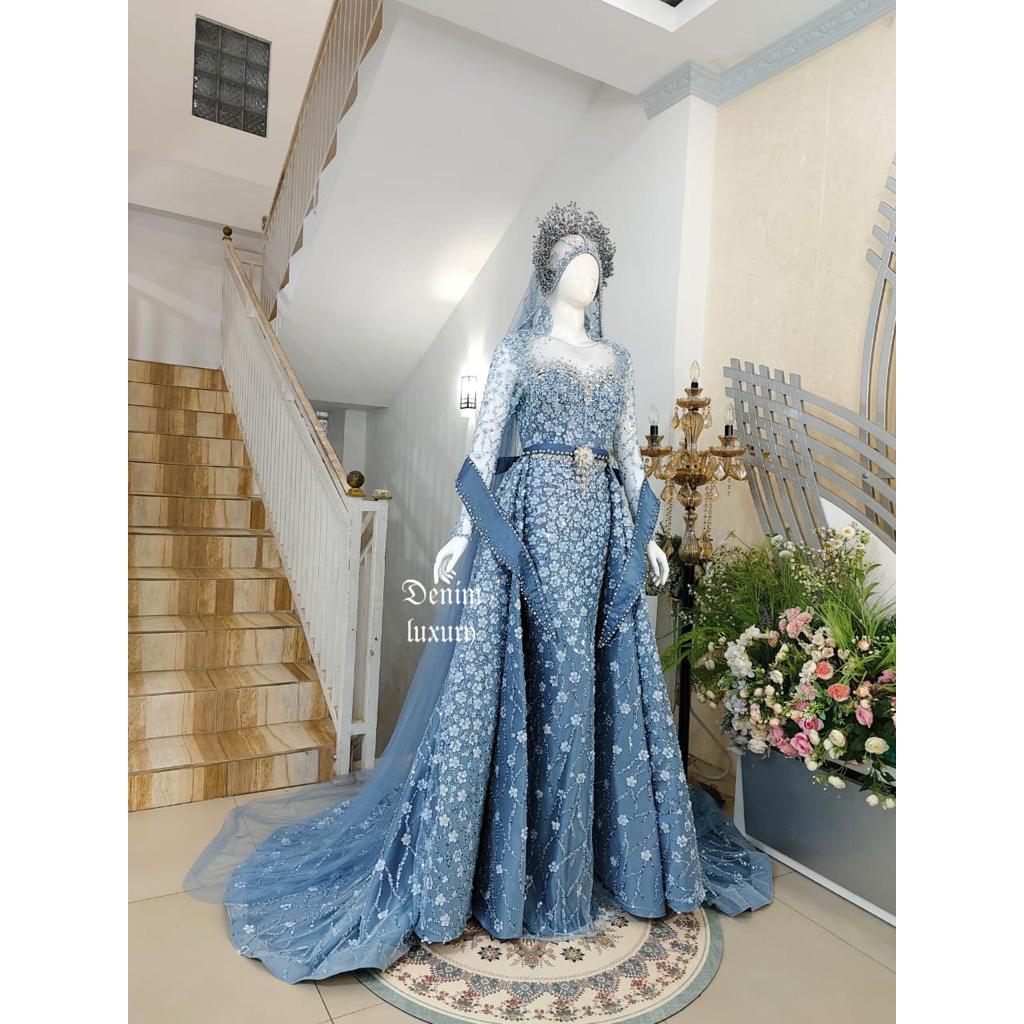 GAUN PENGANTIN BAJU PENGANTIN WEDDING DRESS KEBAYA AKAD