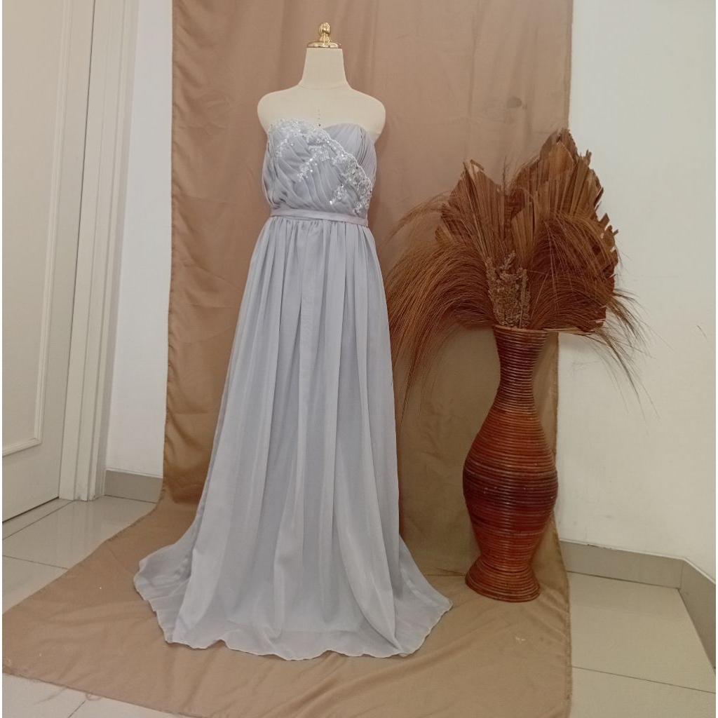 sewa gaun abu-sewa gaun mama-sewa family partai dress