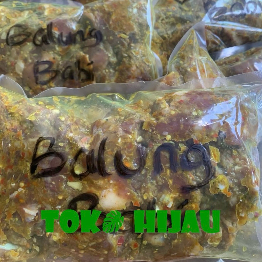 BALUNG BABI BUMBU BALI SIAP SAJI 1KG