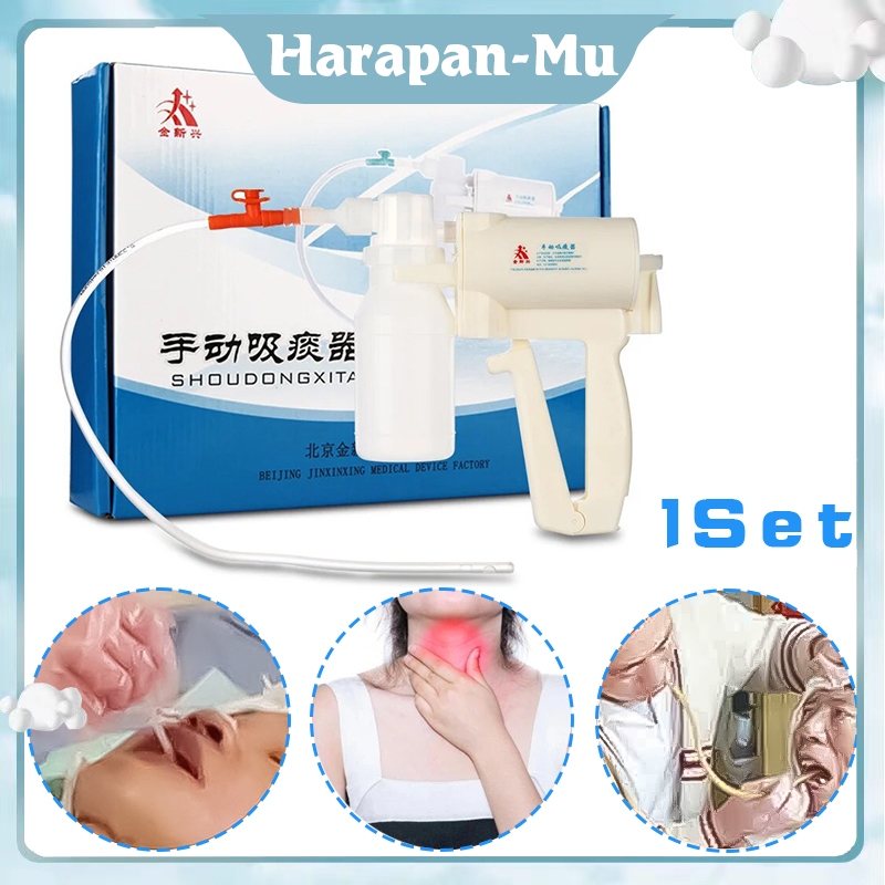 1Set Alat Penyedot Dahak Dewasa Lansia / Suction Pump Portable / Alat Suction Penyedot Dahak