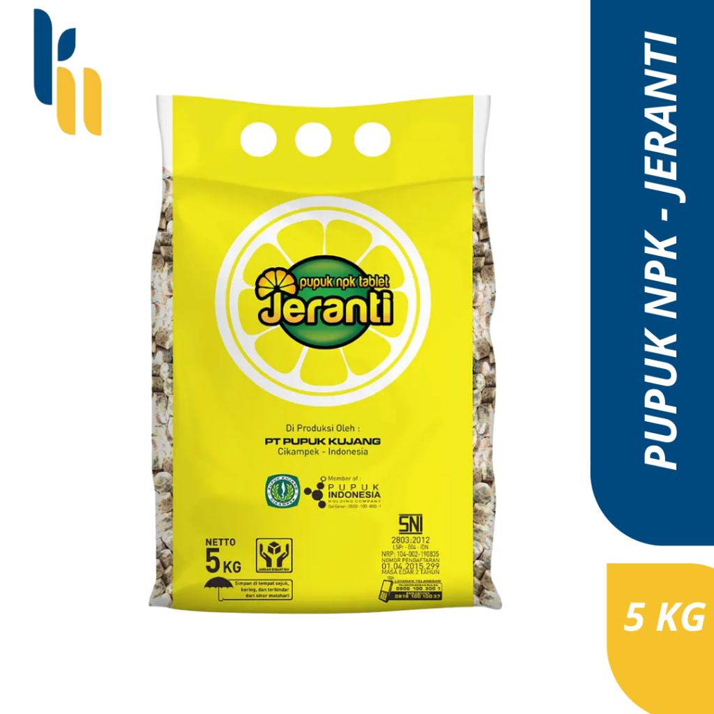 Pupuk NPK Merek Jeranti  | NPK Tablet | Untuk Bunga Sayur dan Buah 100% Original