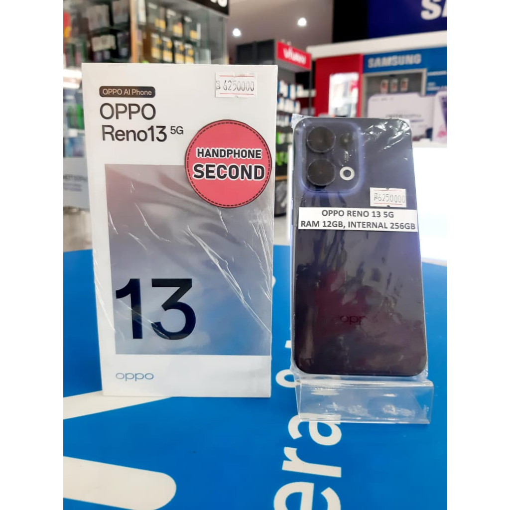 (HANDPHONE SECOND) OPPO RENO 13 5G (12/256) - TDK GARANSI