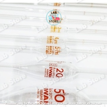 Pipet Volum 50ml / Volume Pipette 50ml / Pipet Gondok IWAKI