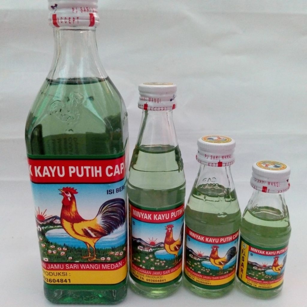 MINYAK KAYU PUTIH CAP AYAM BOTOL KACA