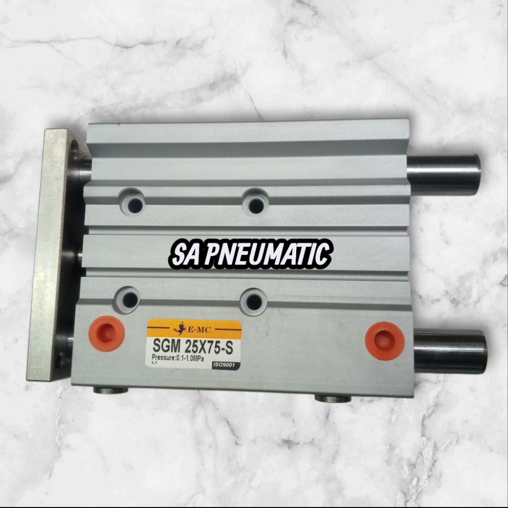 Air Cylinder Pneumatic E-MC SGM 25×75-S SG Series High precision Guide