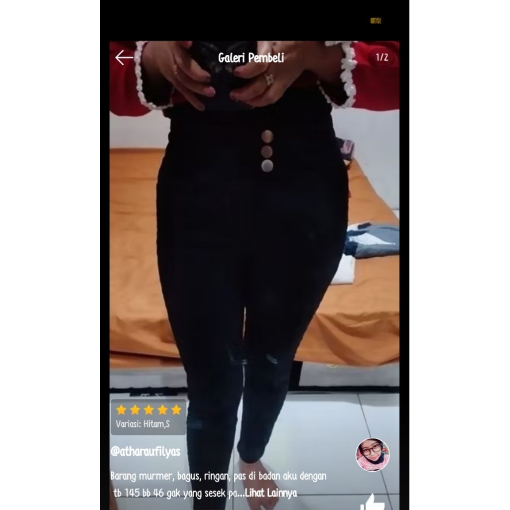 celana luxe dan drees fresbody