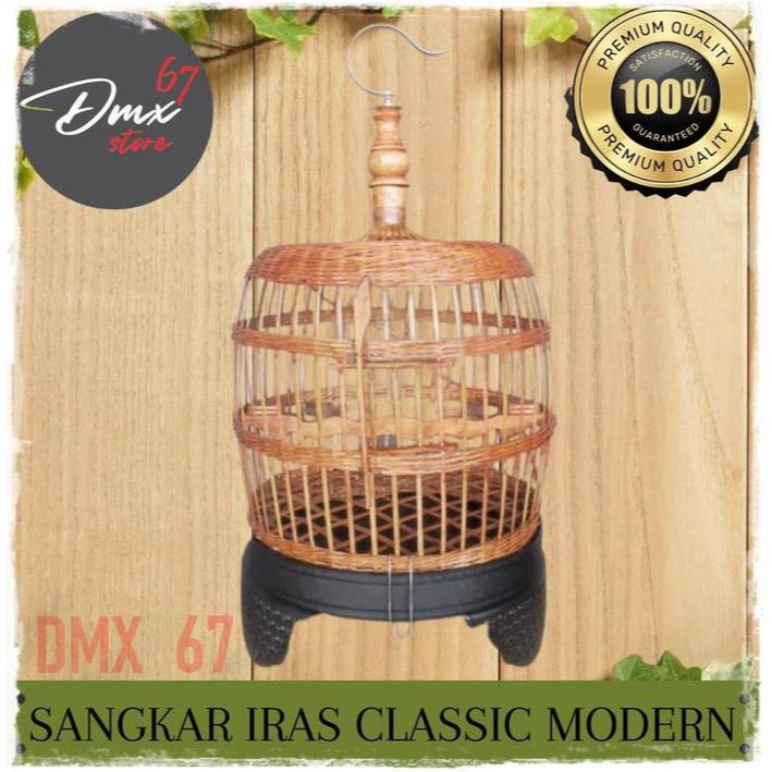 SANGKAR/KANDANG PERKUTUT CLASSIC MODERN /IRAS /KLASIK BONGGOL BAMBU