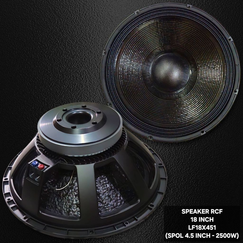 Speaker RCF 18 inch LF18X451 / LF18 X451 / Spk RCF 18" LF 18X451 Made In Italy