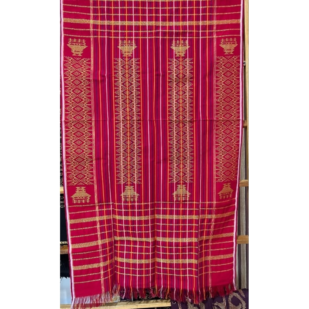 UIS BEKA BULUH SUTRA FULL KRISTAL MOTIF SULTAN LEGOT GUNDUR