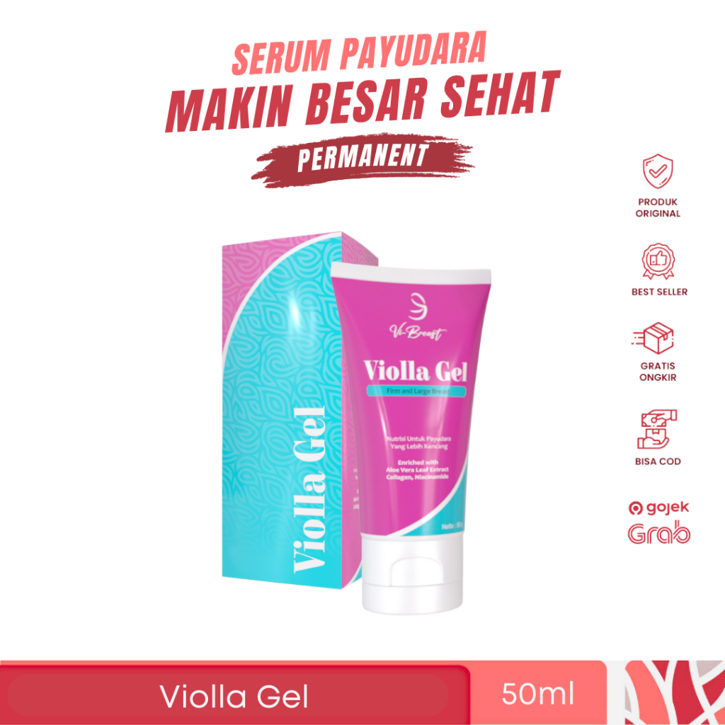 VIOLLA Breast Gel Serum Pengencang Payudara 50ml