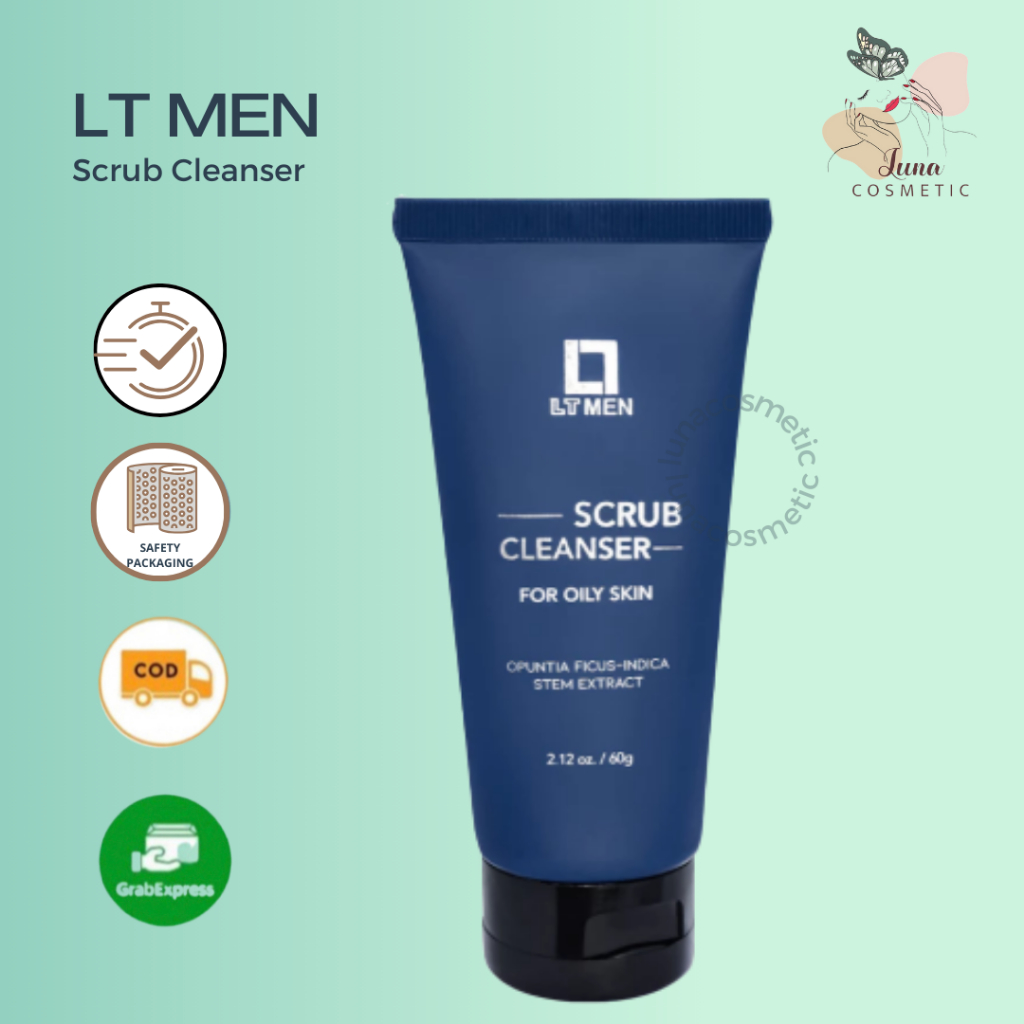 LT MEN Scrub Cleanser For Oily Skin