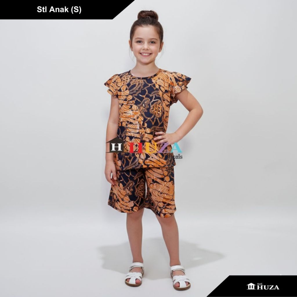 Batik Huza Setelan Batik Anak (S)