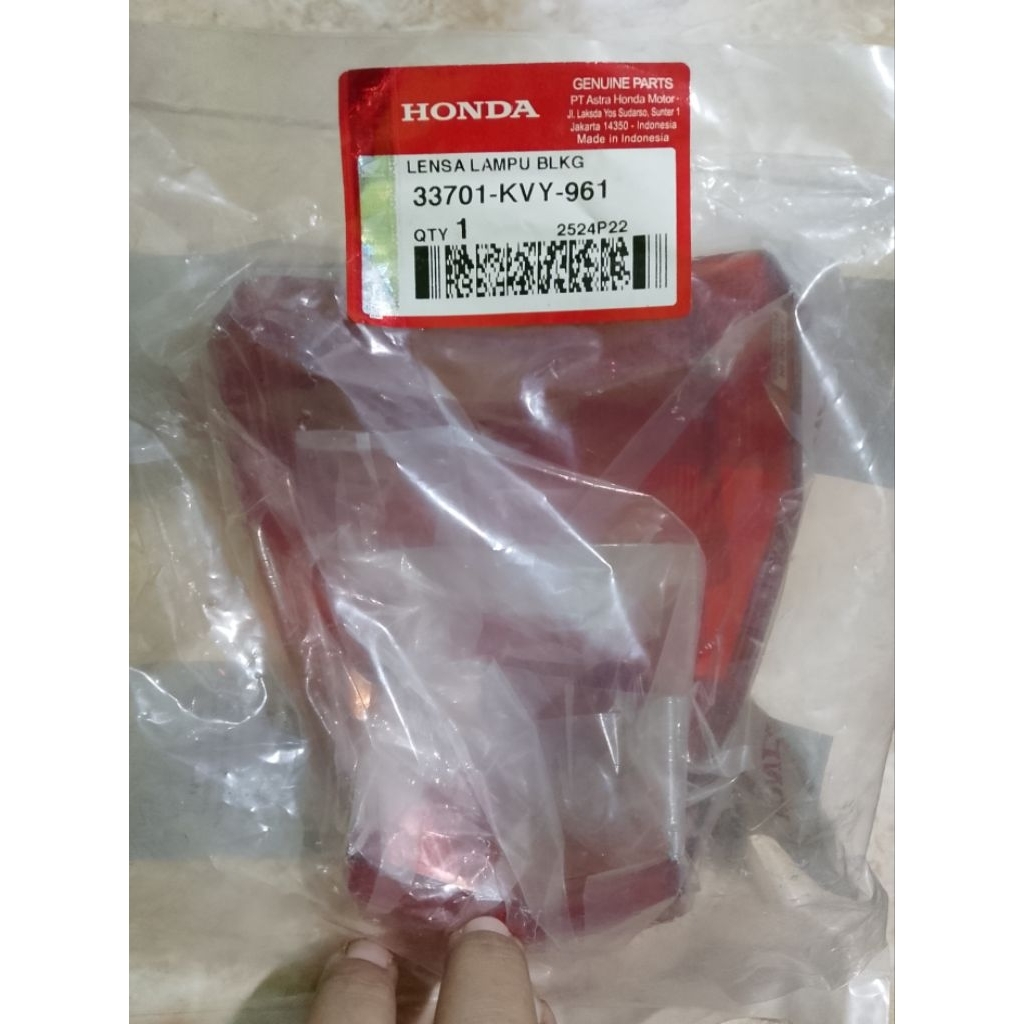 33701-KVY-961 MIKA STOP KACA STOPLAMP LAMPU BELAKANG HONDA BEAT KARBU ORIGINAL HONDA 33701KVY961