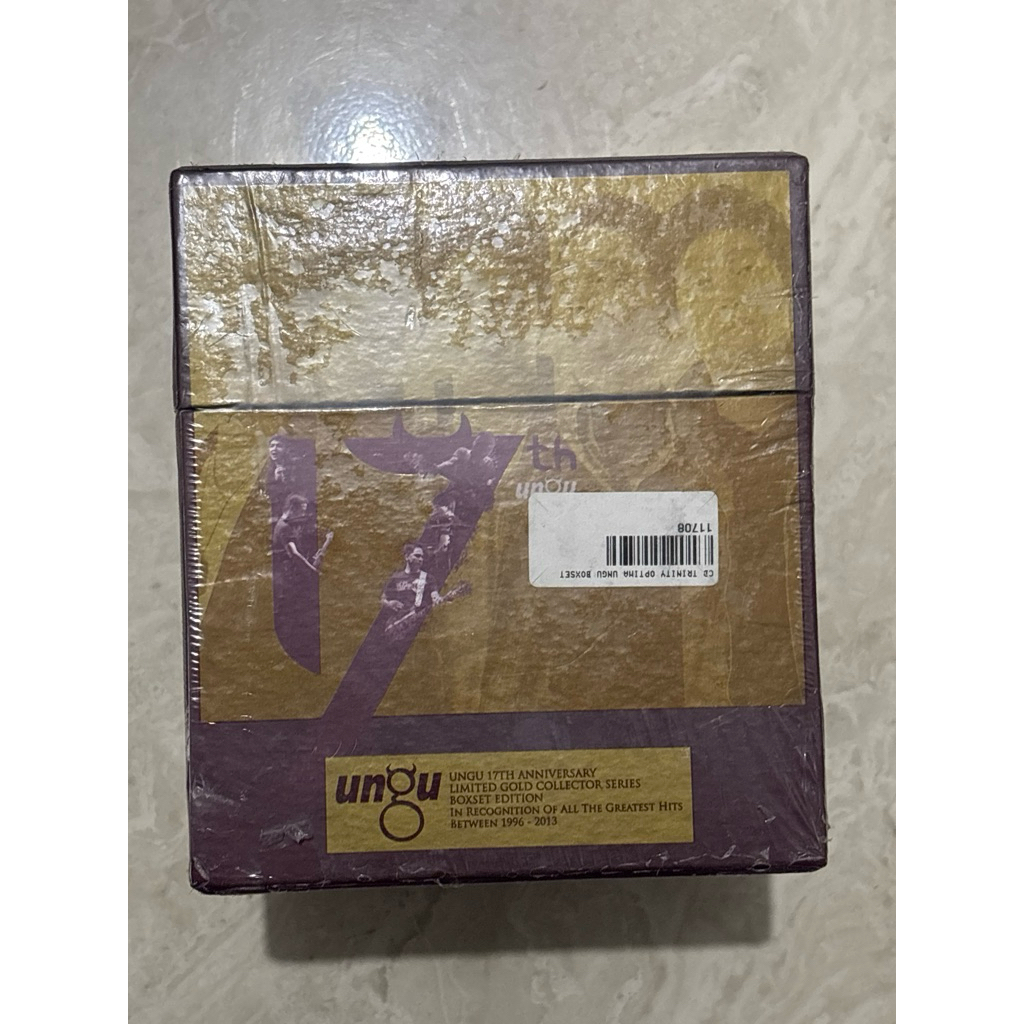 CD ALBUM UNGU BAND LAGUKU TEMPAT TERINDAH ORIGINAL BOXSET