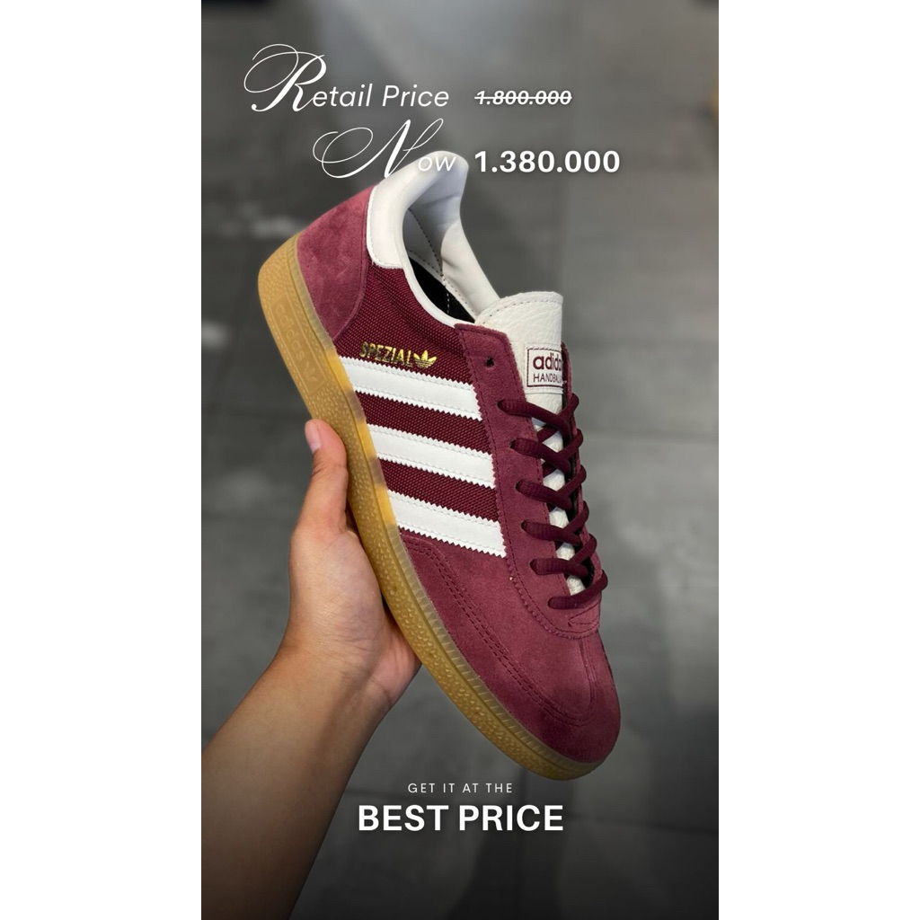 Adidas Spezial Original Red Mesh - BNIB NEW Original