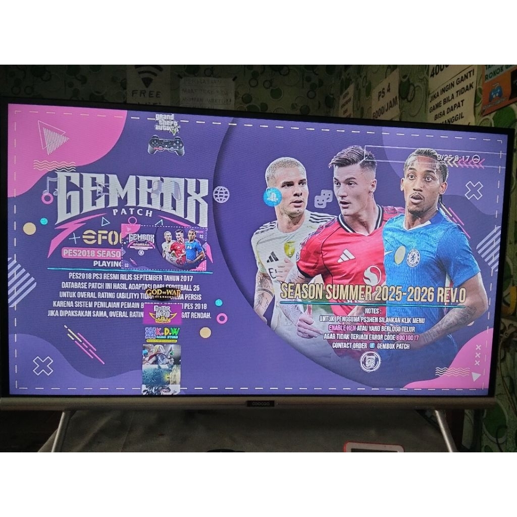 Gembox Patch Summer 2026 PS3 via Hdd