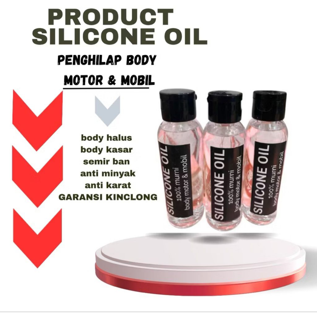 SILICONE OIL MURNI 100% GARANSI KINCLONG