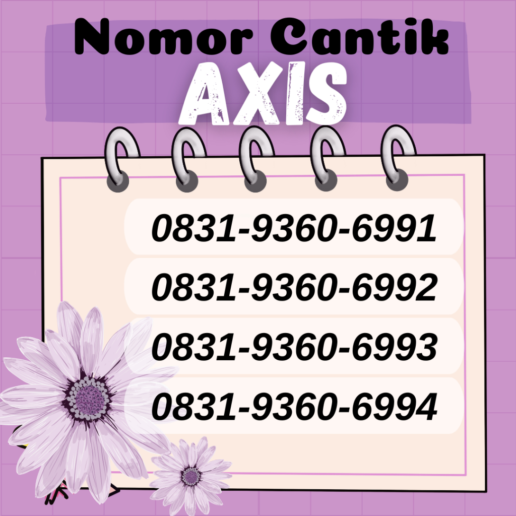 PROMO Kartu Perdana Axis Nomor Cantik Axis Urut Spesial Termurah Terlaris / Nomor Cantik Axis