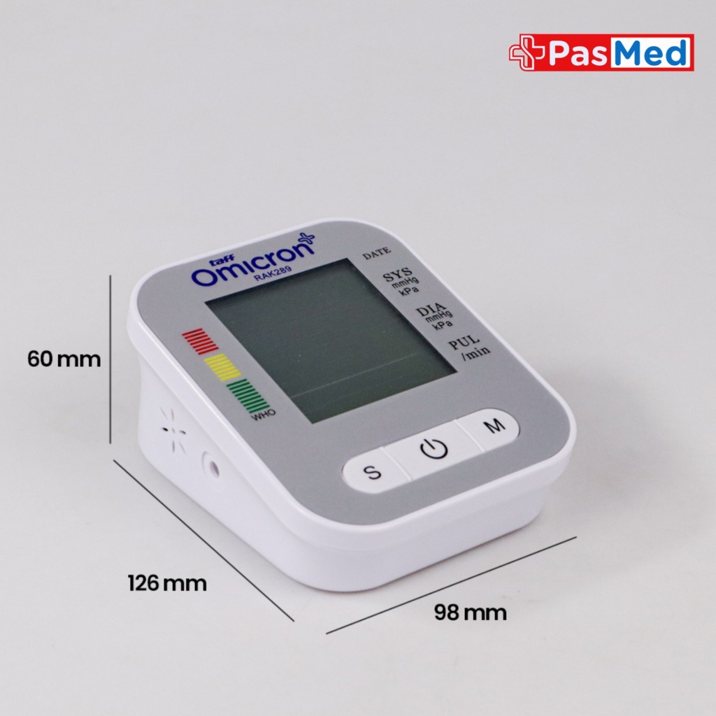 Tensimeter Digital Ukur Tekanan Darah Blood Pressure Voice / Tensimeter Digital Suara TaffOmicron - 