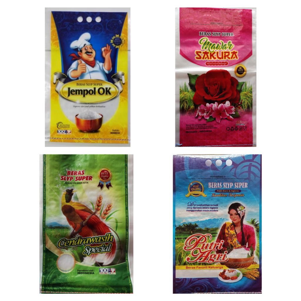 Karung Beras Laminasi 5 kg,Karung Beras Premium Super 5 kg