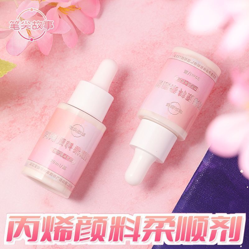 ARCYLIC SOFTENER 30ML / PENGENCER CAT AKRILIK Cairan Susu untuk Mengencerkan & Meningkatkan Alir Cat