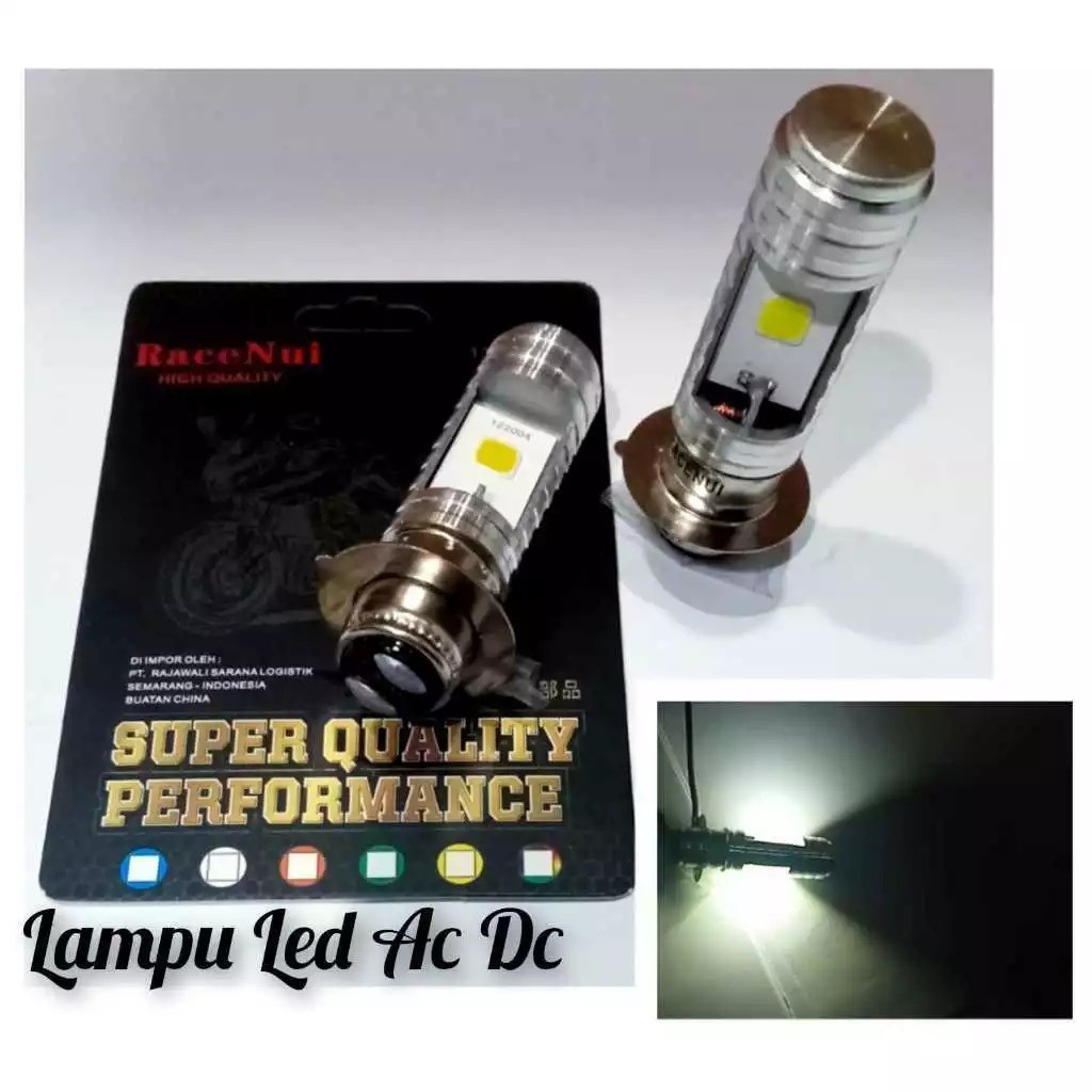 Lampu h6 Lampu Led Depan Motor Lampu Led Utama H6 2sisi 8 mata