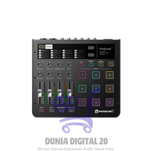 Relacart Podcast Audio Mixer