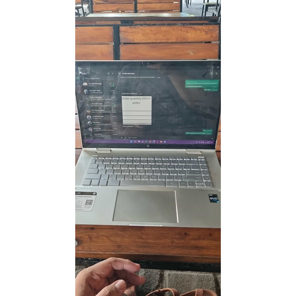 HP Envy X360 i5-1235U 16GB 512GB