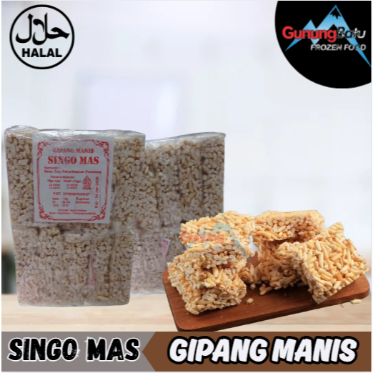 SINGO MAS GIPANG MANIS (CEMILAN) RENYAH