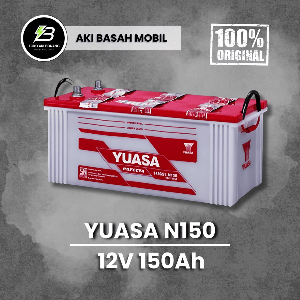 Aki Basah Yuasa N150 (12V 150Ah)