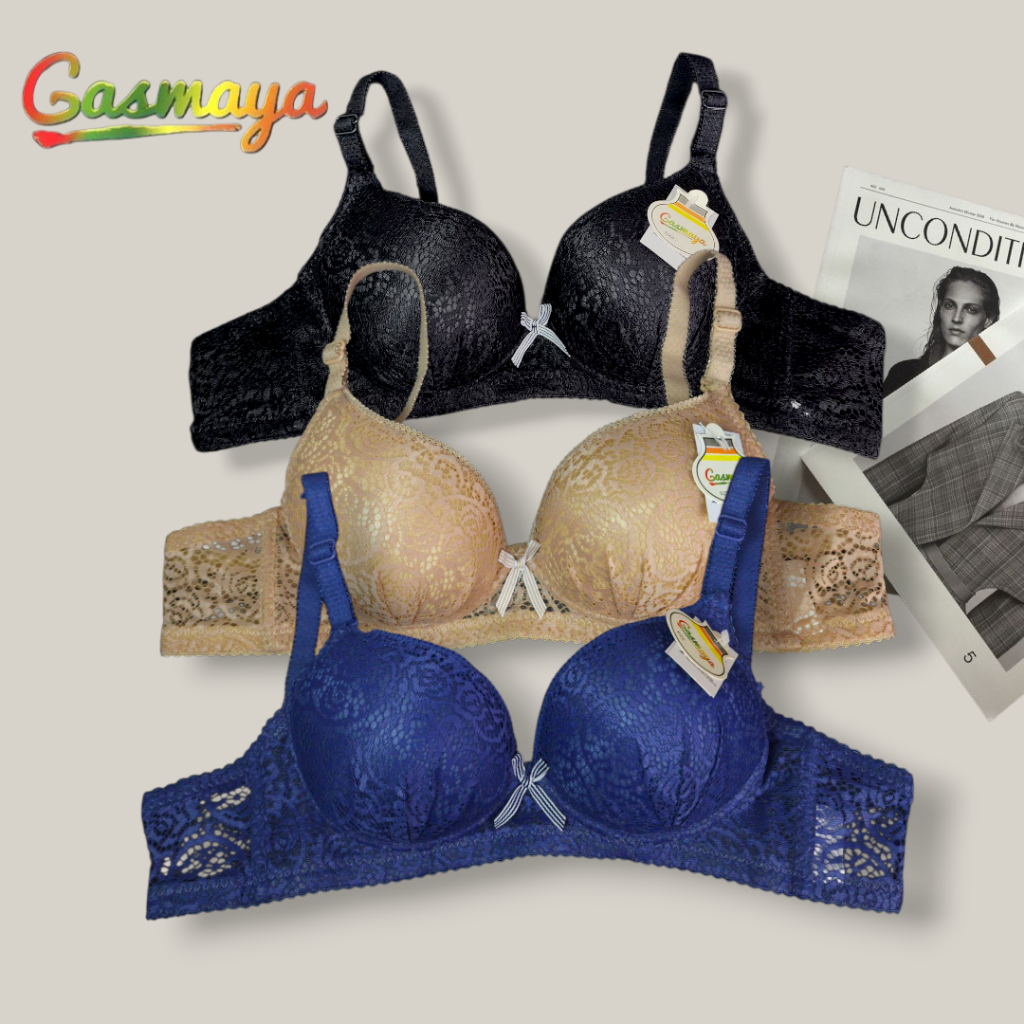 GASMAYA 2030 C | Size 34 - 38 | Bra Cup Tanpa Busa Dan Tanpa Kawat