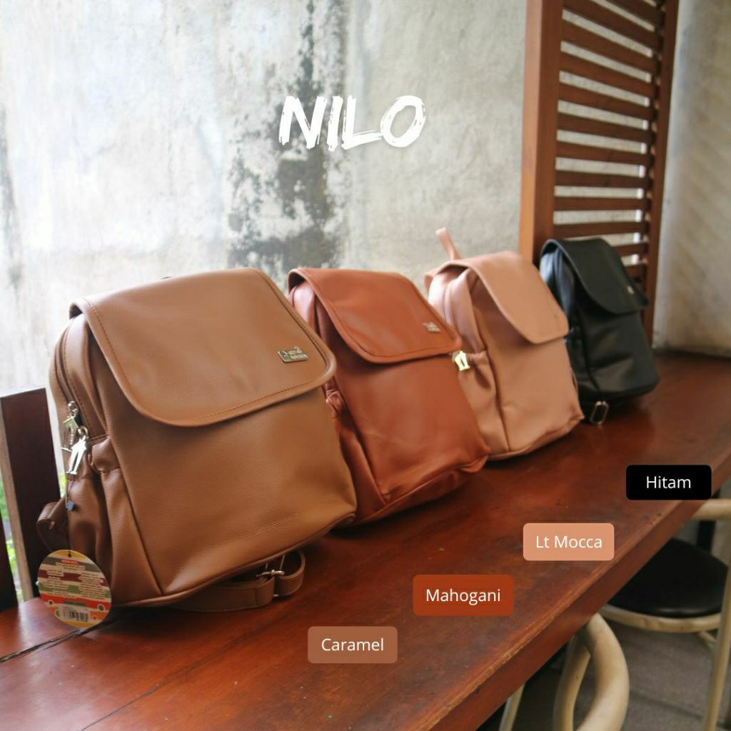 Rumah Warna Tas Ransel Nilo Bahan Vinyl