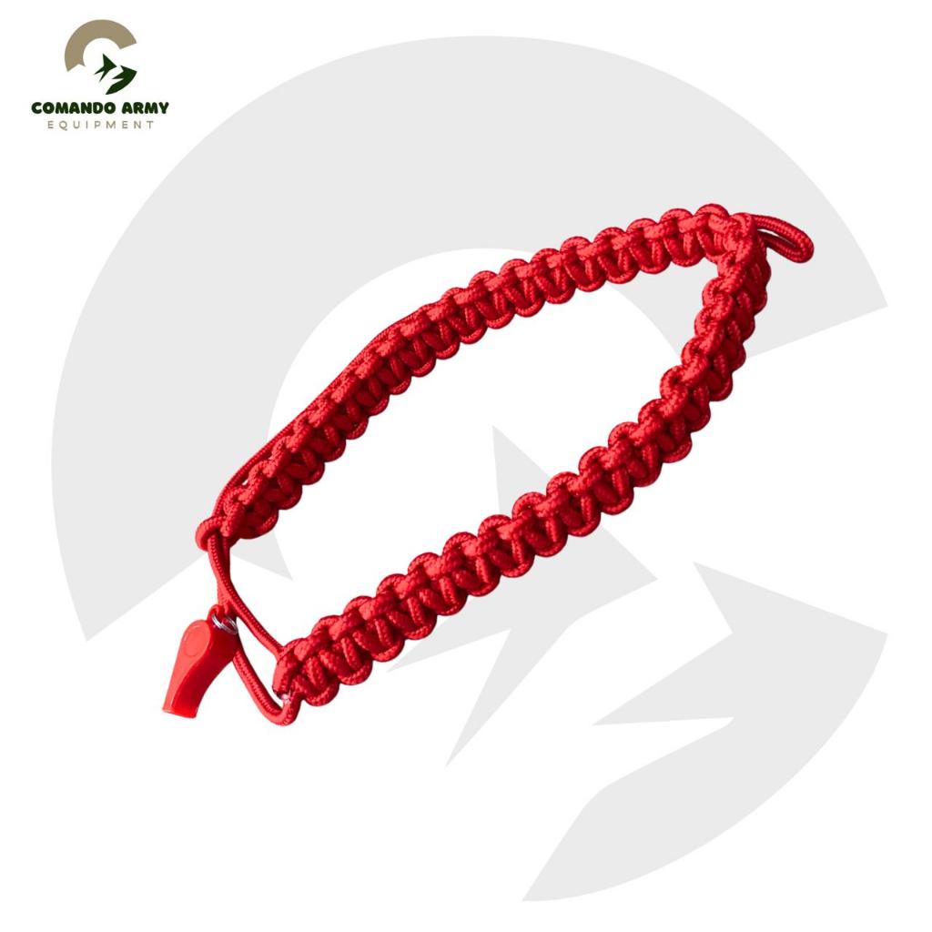 Talikur Merah Besar Danru Satpam + Peluit