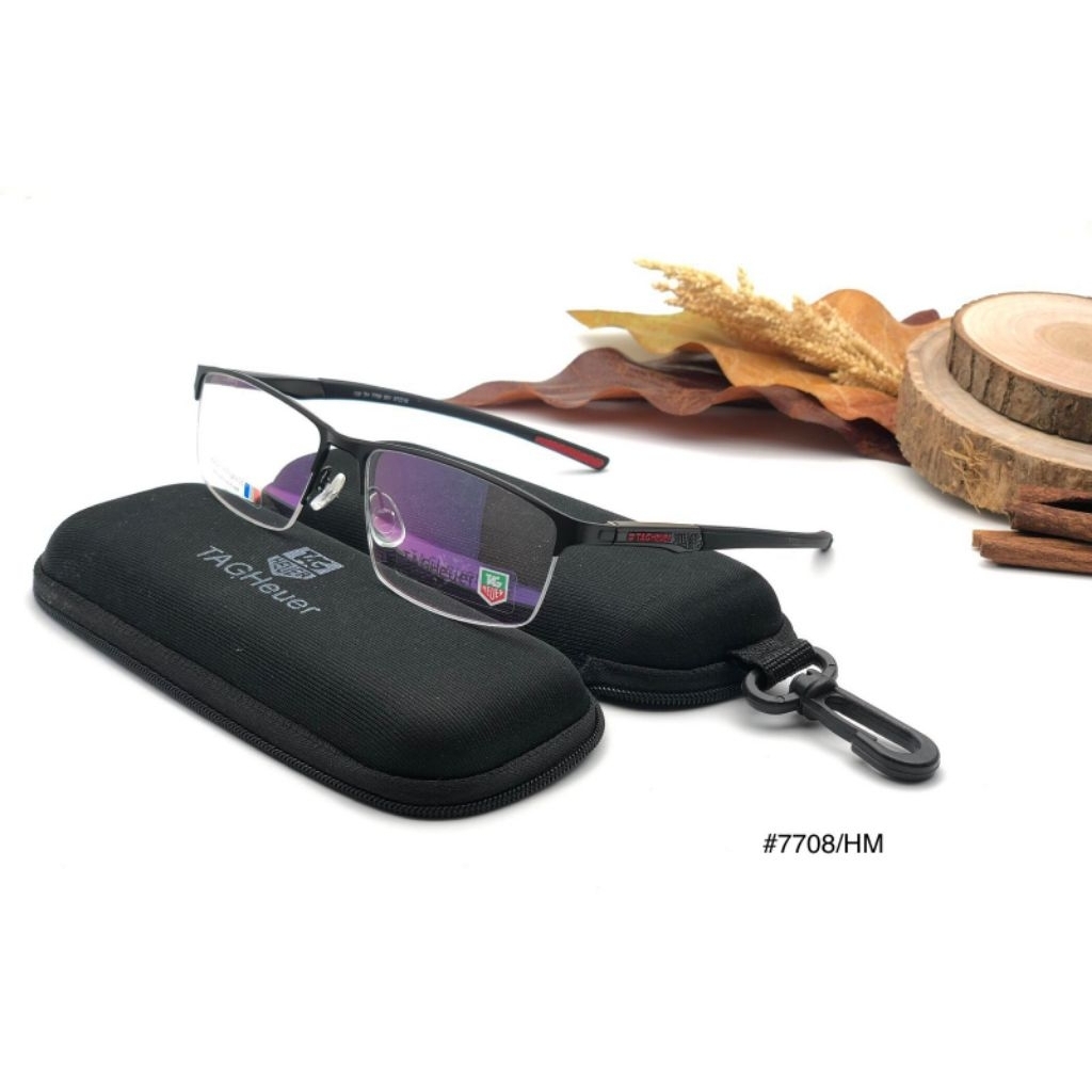 frame kacamata sport pria tag heuer 7708
