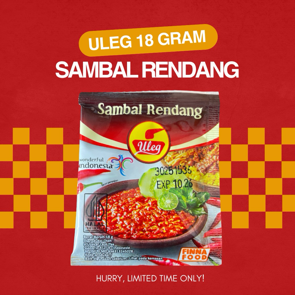 Uleg SAMBAL RENDANG 18g