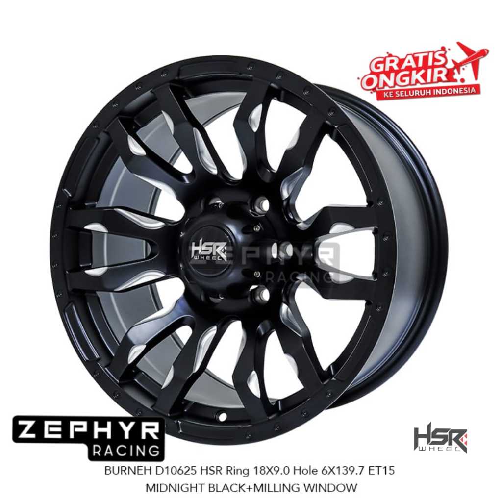 Velg Mobil Pajero Fortuner R18 HSR Original ring 18