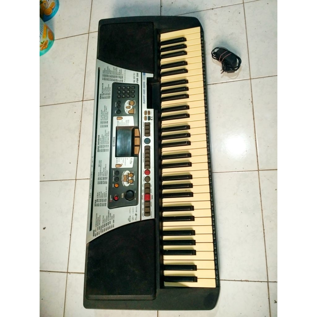 keyboard piano yamaha psr 350,normal second