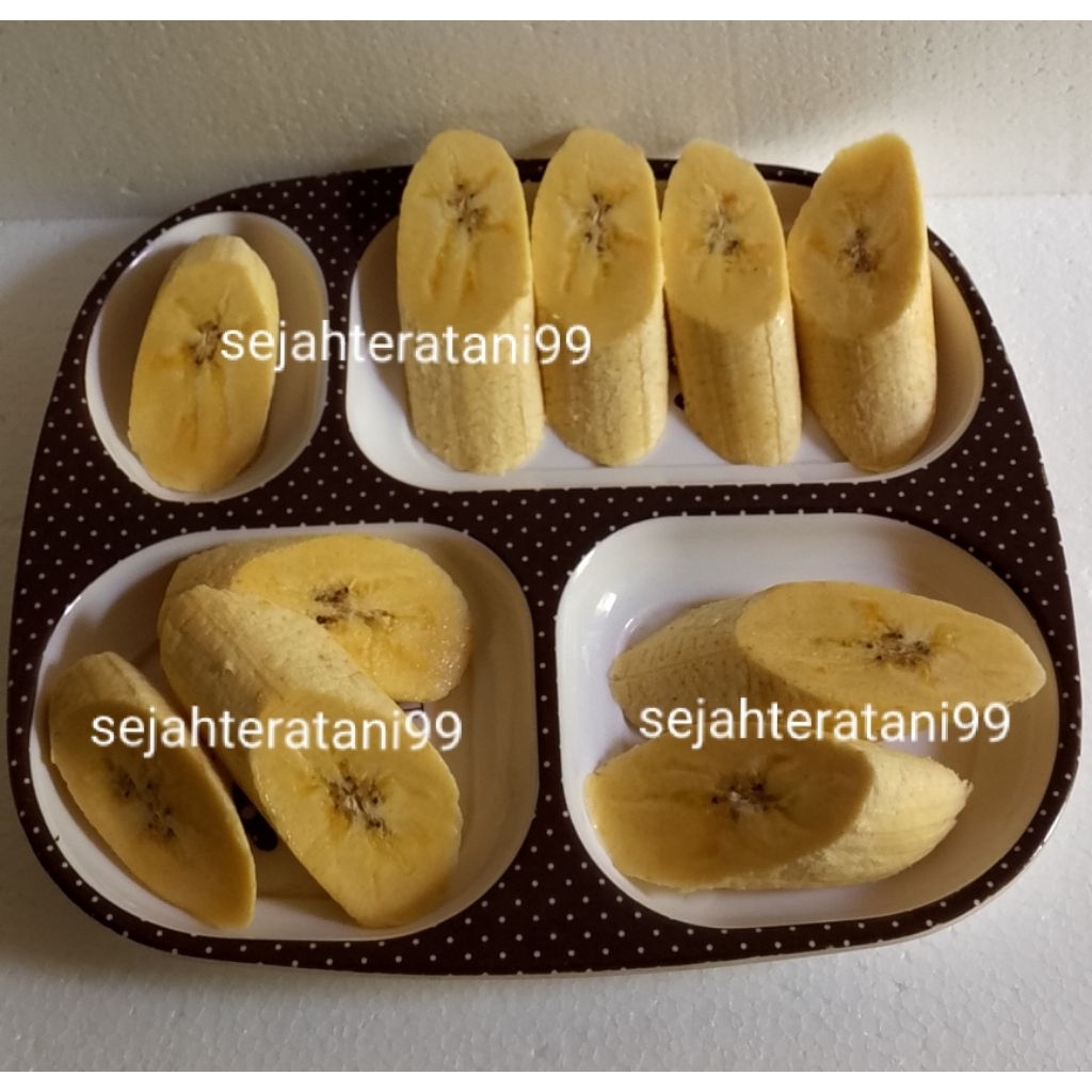 Pisang tanduk tua mentah 1kg murah