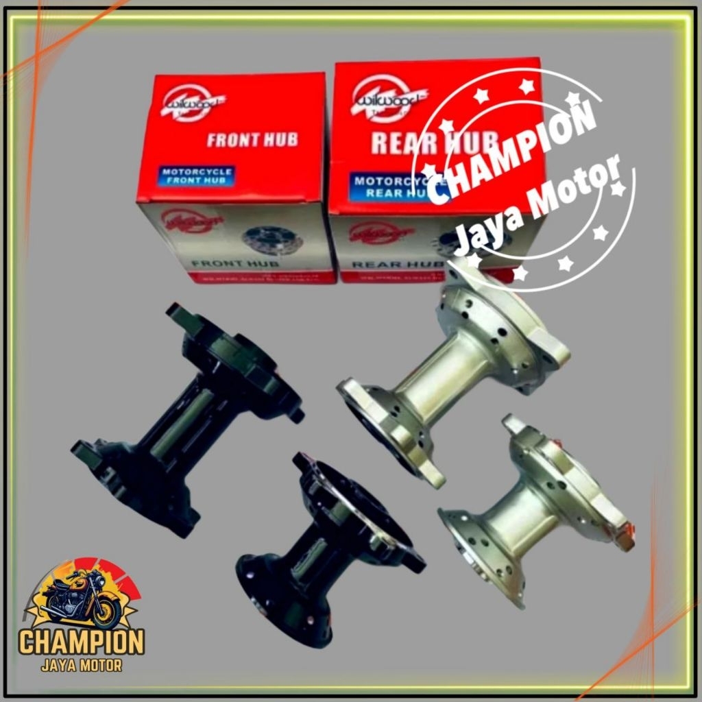 TROMOL KLX 150 DTRACKER 150 DEPAN BELAKANG WILWOOD HOLE 36 MODEL KTM NEW DOUBLE BERING ORIGINAL WILW