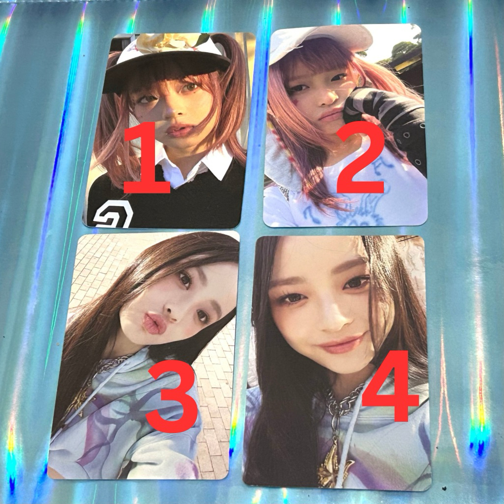 Photocard Official ofc PC Hanni Newjeans (sharing weverse)