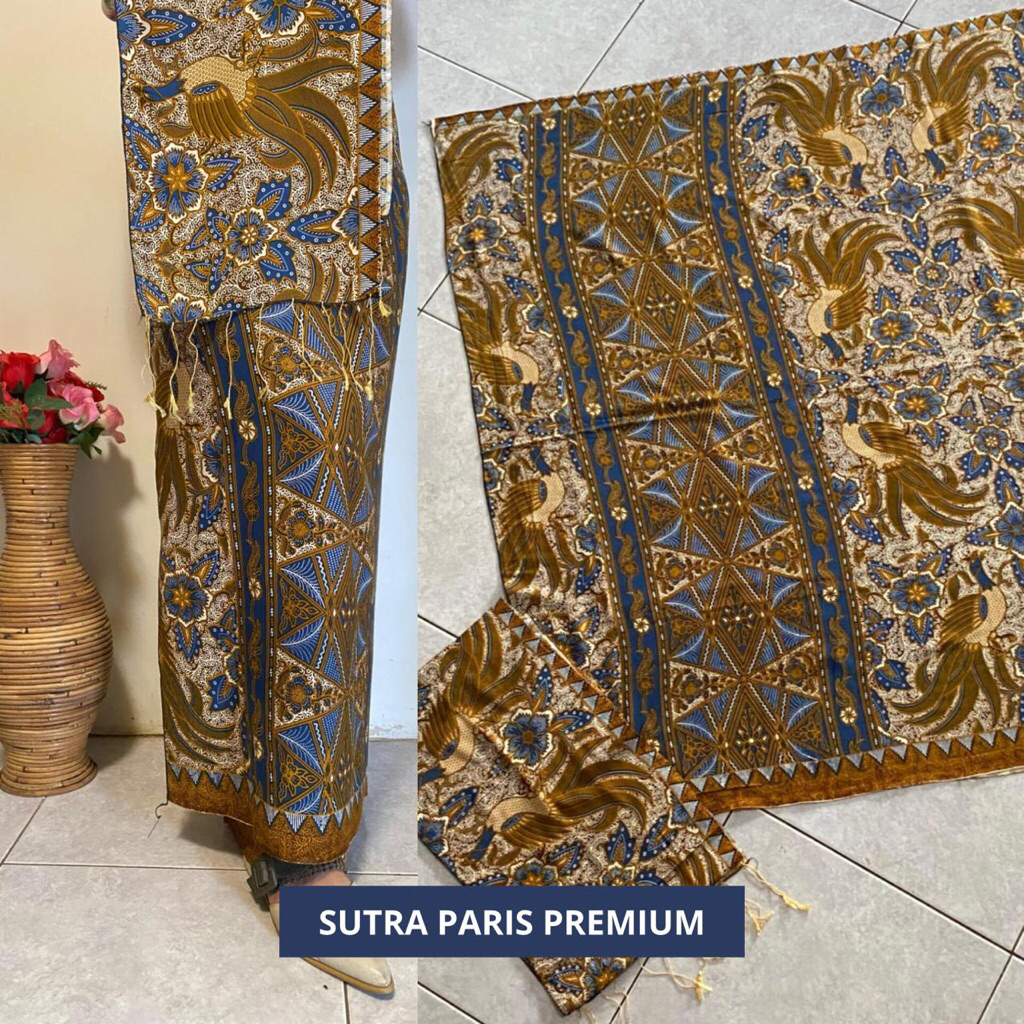 KAMEN ATBM SUTRA PARIS ORIGINAL GRADE A  SET SELENDANG