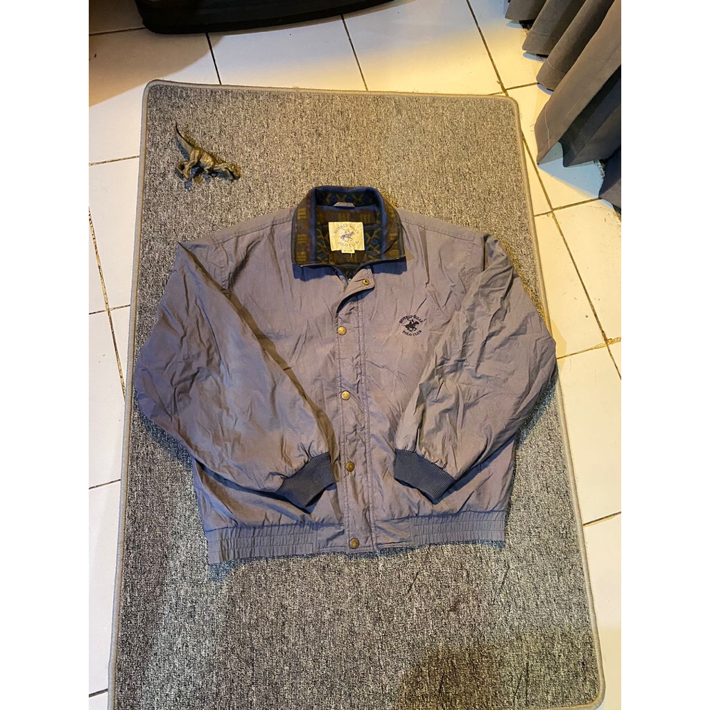 Jaket Polo Club Original Vintage – Warna Abu-abu