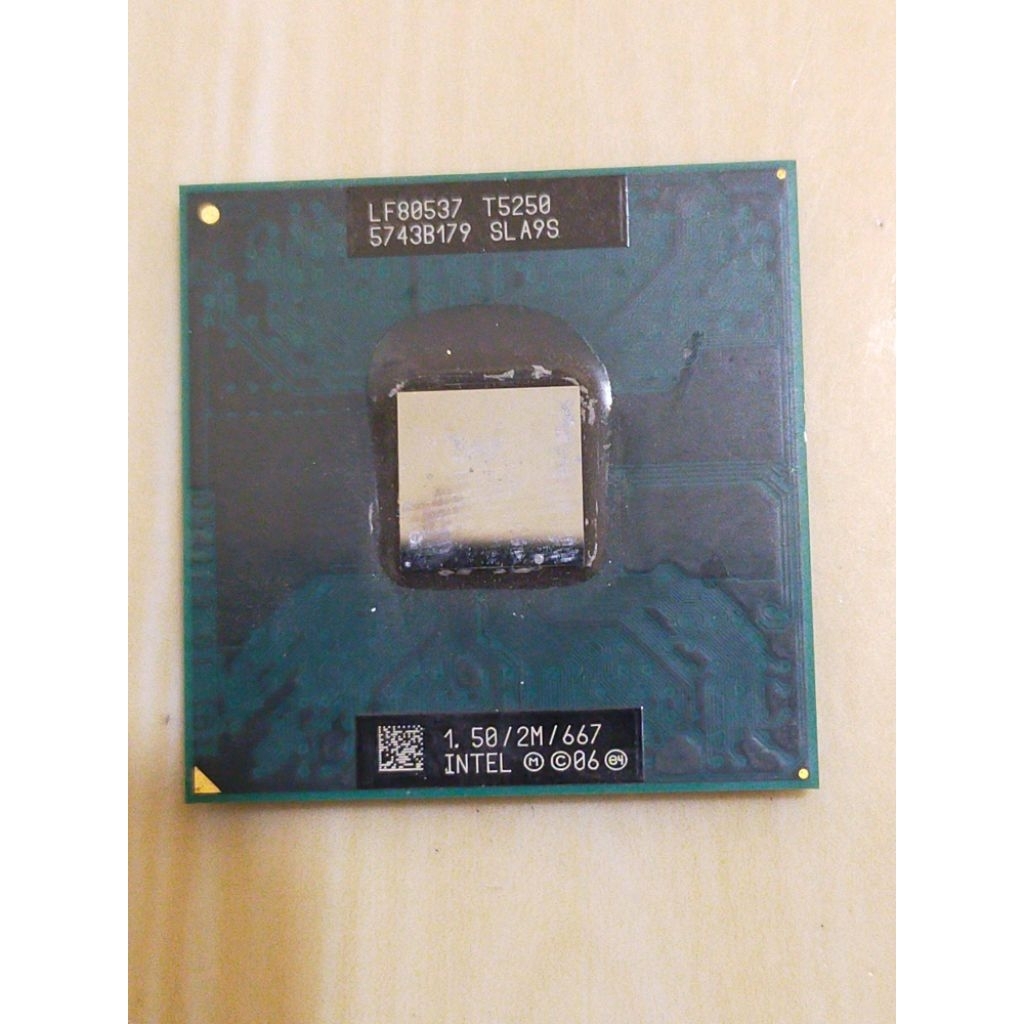 processor Laptop Intel core 2 duo T5250