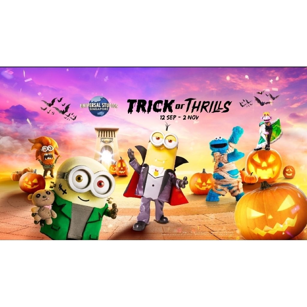12.12 TIKET UNIVERSAL STUDIO SINGAPORE USS ADULT AND KIDS E-TICKET