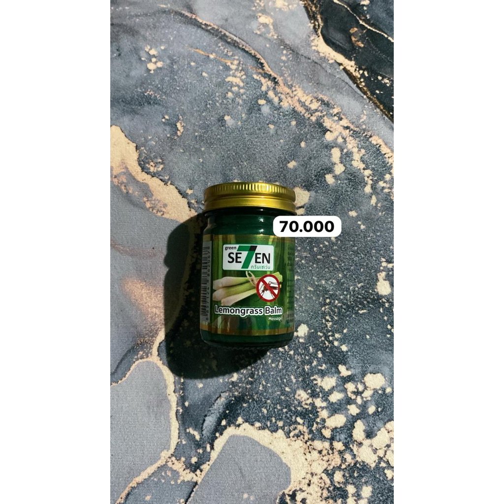 Lemongrass Balm Green Se7en Thailand
