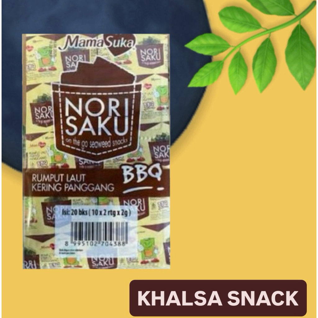 Nori Saku Mama Suka Rasa Barbeque