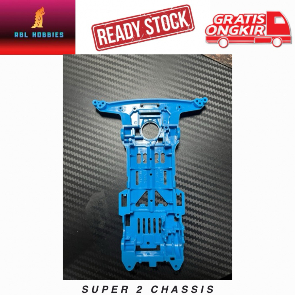 Tamiya Super 2 Chassis ABS Original Loose Kit Mini4WD