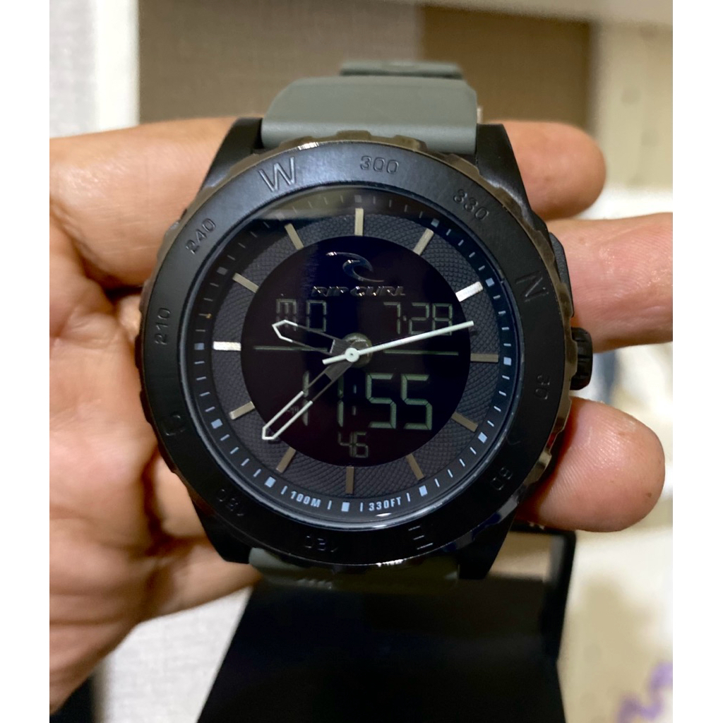 Jam tangan Ripcurl Original 100% (Rival Ana-Digi Rubber)